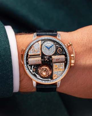 Jacob & Co. Opera Godfather Baguette watch Jacob & Co