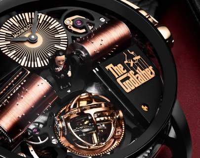 Jacob & Co. Opera Godfather Musical Watch Black DLC Grade 5 Titanium Jacob (A)