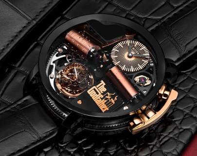 Jacob & Co. Opera Godfather Musical Watch Black DLC Grade 5 Titanium Jacob (A)