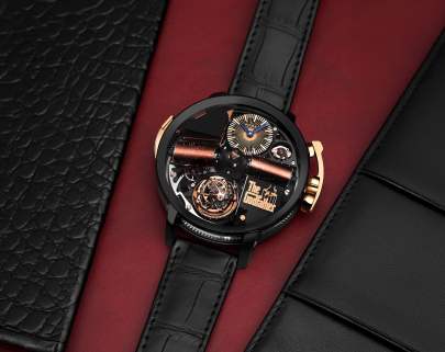 Jacob & Co. Opera Godfather Musical Watch Black DLC Grade 5 Titanium Jacob (A)