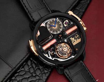 Jacob & Co. Opera Godfather Musical Watch Black DLC Grade 5 Titanium Jacob (A)
