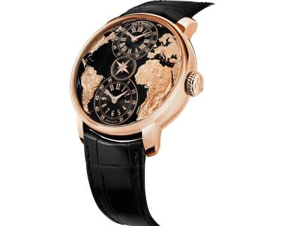 Jacob & Co. The World Is Yours Dual Time Zone Black Jacob (A)