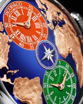 Jacob & Co. The World Is Yours Dual Time Zone Salman Khan Edition watch Jacob & Co