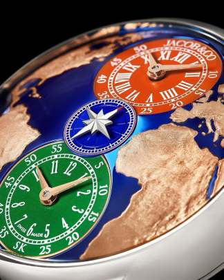 Jacob & Co. The World Is Yours Dual Time Zone Salman Khan Edition watch Jacob & Co