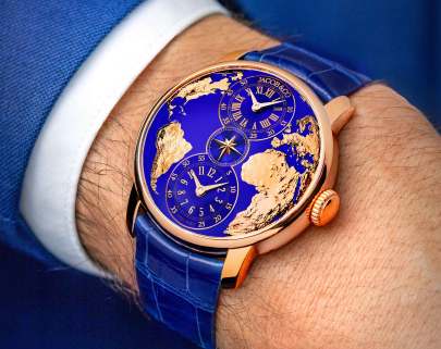 Jacob & Co. The World is Yours Dual Time Zone Jacob (A)