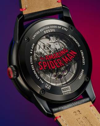 Marvel x Fossil Limited-Edition Spider-Man Automatic Watch, Fossil