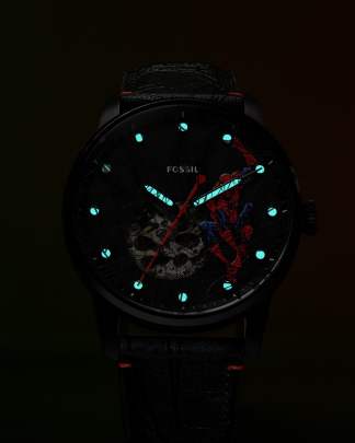 Marvel x Fossil Limited-Edition Spider-Man Automatic Watch, Fossil
