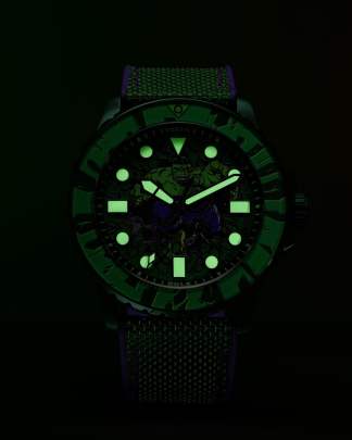 Marvel x Fossil Limited-Edition Incredible Hulk Automatic Watch Fossil
