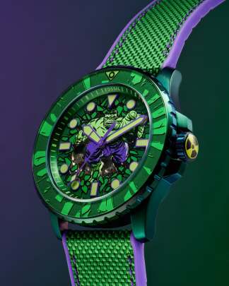 Marvel x Fossil Limited-Edition Incredible Hulk Automatic Watch Fossil