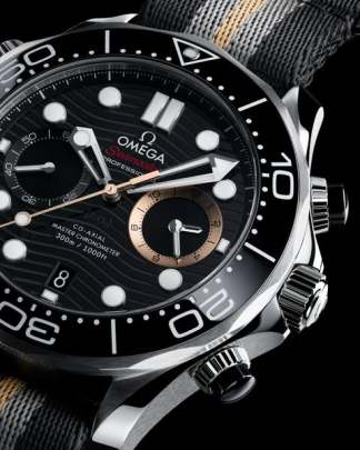 Omega Seamaster Diver 300M Chronograph 007 First Light watch Omega