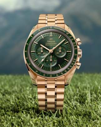 Omega Speedmaster Moonwatch Professional featuring an 18K Moonshine™ Gold case Omega