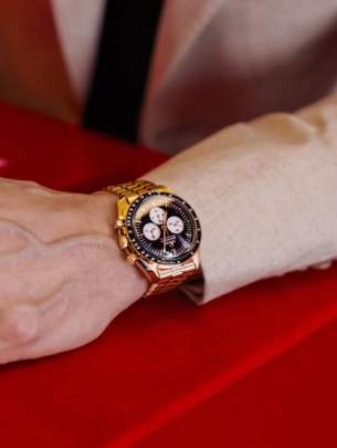 Omega Speedmaster Moonwatch Professional in 18K Moonshine™ Gold Watch Omega
