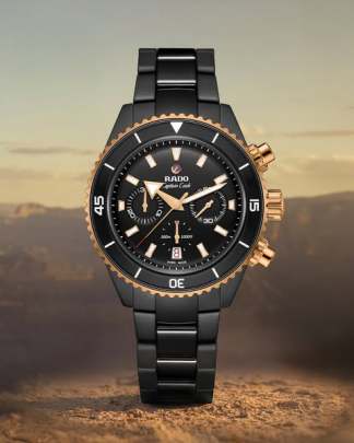 Rado Captain Cook High-Tech Ceramic Automatic Chronograph Watch Rado
