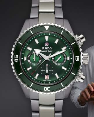 Rado Captain Cook High-Tech Ceramic Automatic Chronograph Watch Rado