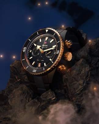 Rado Captain Cook High-Tech Ceramic Automatic Chronograph Watch Rado