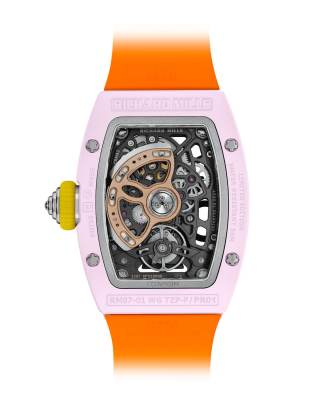 Richard Mille RM 07-01 Coloured Ceramics Blush Pink Watch Richard Mille