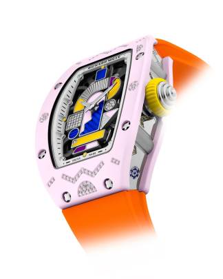Richard Mille RM 07-01 Coloured Ceramics Blush Pink Watch Richard Mille