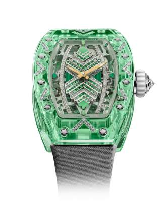 Richard Mille RM 07-02 Automatic Sapphire Green Set Watch Richard Mille