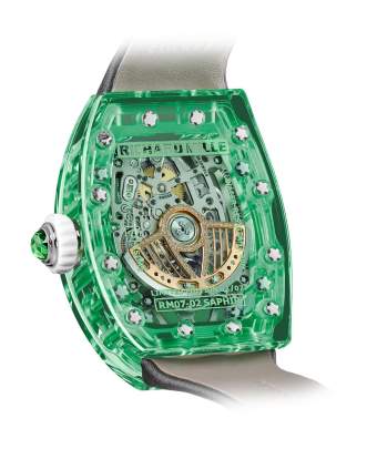 Richard Mille RM 07-02 Automatic Winding Green Sapphire watch Richard Mille