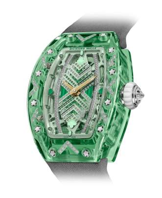 Richard Mille RM 07-02 Automatic Sapphire Green Set Watch Richard Mille