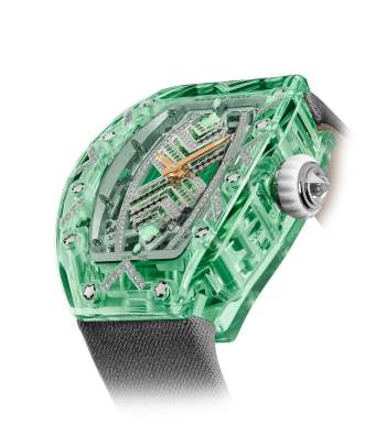 Richard Mille RM 07-02 Automatic Sapphire Green Set Watch Richard Mille