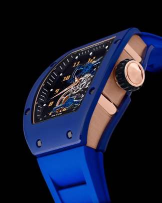 Richard Mille RM 17-02 Tourbillon featuring a vivid blue TZP ceramic Watch Richard Mille