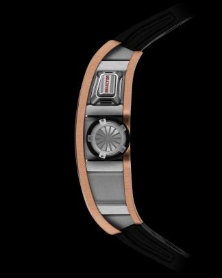 Richard Mille RM 30-01 featuring a striking tonneau-shaped 18K rose gold Richard Mille