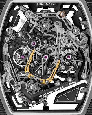 Richard Mille RM 43-01 Ferrari Tourbillon Split-Seconds Chronograph watch Richard Mille