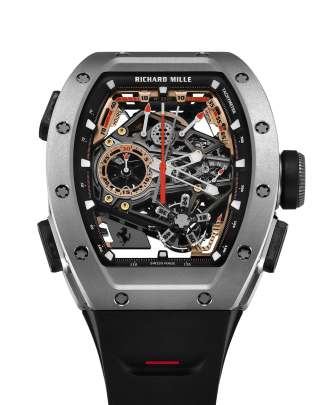 Richard Mille RM 43-01 Tourbillon Split-Seconds Chronograph Ferrari Watch Richard Mille