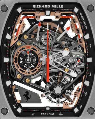 Richard Mille RM 43-01 Tourbillon Split-Seconds Chronograph Ferrari Watch Richard Mille