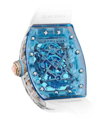 Richard Mille RM 75-01 Flying Tourbillon Sapphire Blue wristwatch Richard Mille