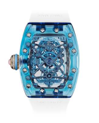 Richard Mille RM 75-01 Flying Tourbillon Sapphire Blue wristwatch Richard Mille