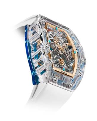 Richard Mille RM 75-01 Flying Tourbillon Sapphire Blue wristwatch Richard Mille