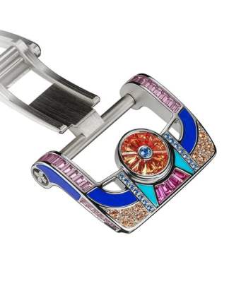 Richard Mille RM HJ-02 Blue Ballet high-jewellery automatic tourbillon watch Richard Mille