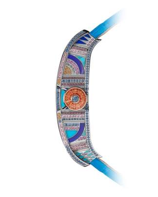 Richard Mille RM HJ-02 Blue Ballet high-jewellery automatic tourbillon watch Richard Mille