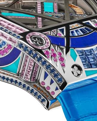 Richard Mille RM HJ-02 Blue Ballet high-jewellery automatic tourbillon watch Richard Mille
