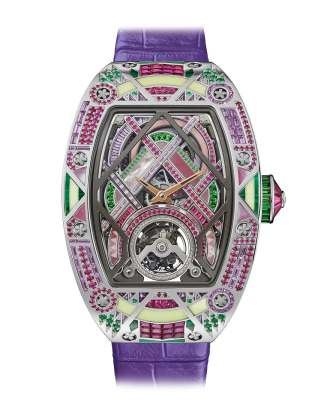 Richard Mille RM HJ-02 high-jewellery automatic tourbillon watch Richard Mille