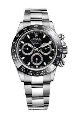 Rolex Black Oystersteel Cosmograph Daytona Watch Rolex
