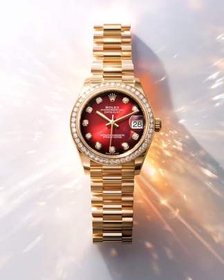 Rolex Datejust 31 crafted in 18 ct yellow gold Watch Rolex