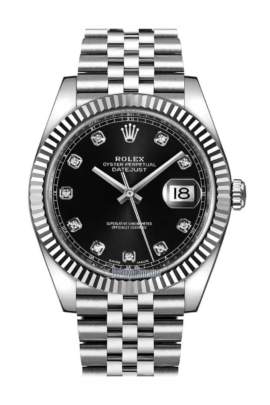 Rolex Datejust 41 Oyster, 41 mm, Oystersteel and white gold Reference 126334 Rolex