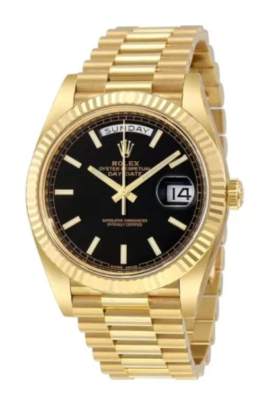 Rolex Day Date 40mm 18k Yellow Gold Diamond Watch Rolex