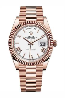 Rolex Day-Date Oyster White Dial For Rolex