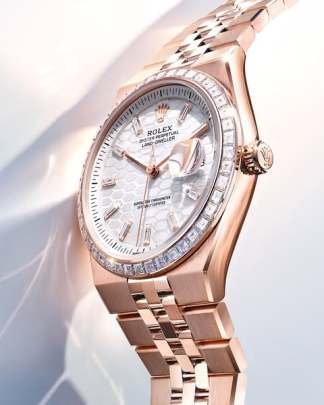 Rolex Land-Dweller in 18ct Everose gold Watch Rolex