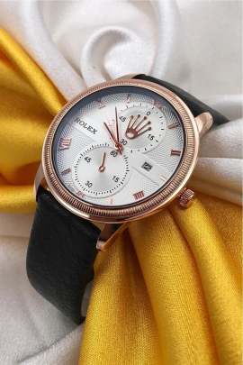 Rolex White Dial Analog Watch Rolex