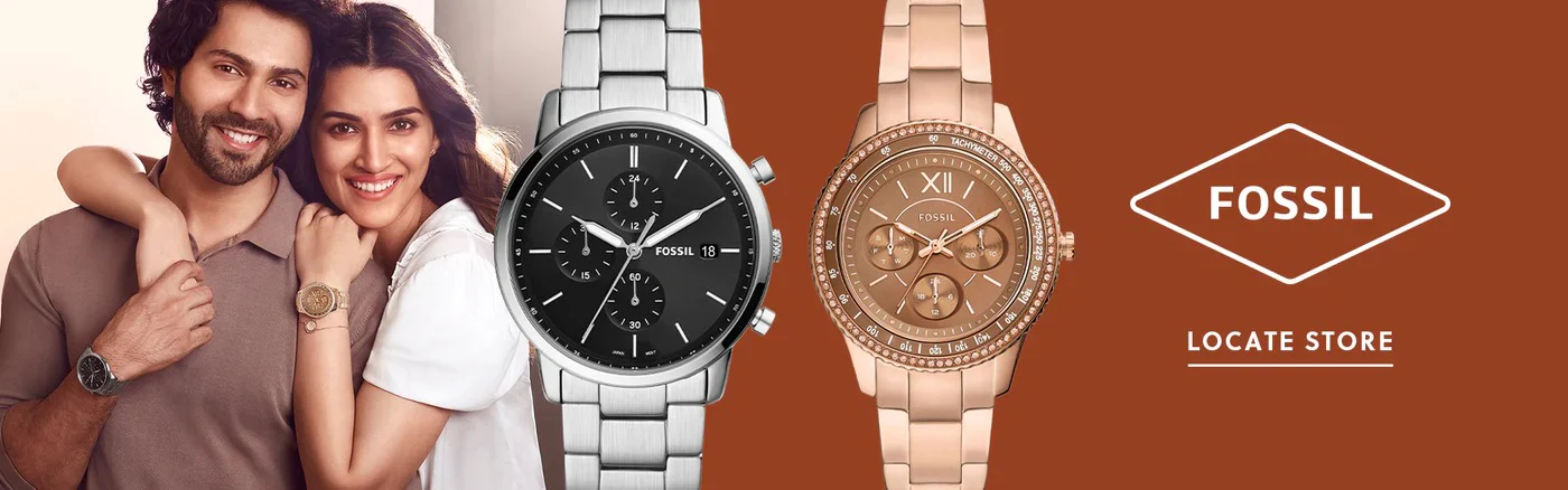  Buy First Copy Fossil Watches Online in Ahmedabad 